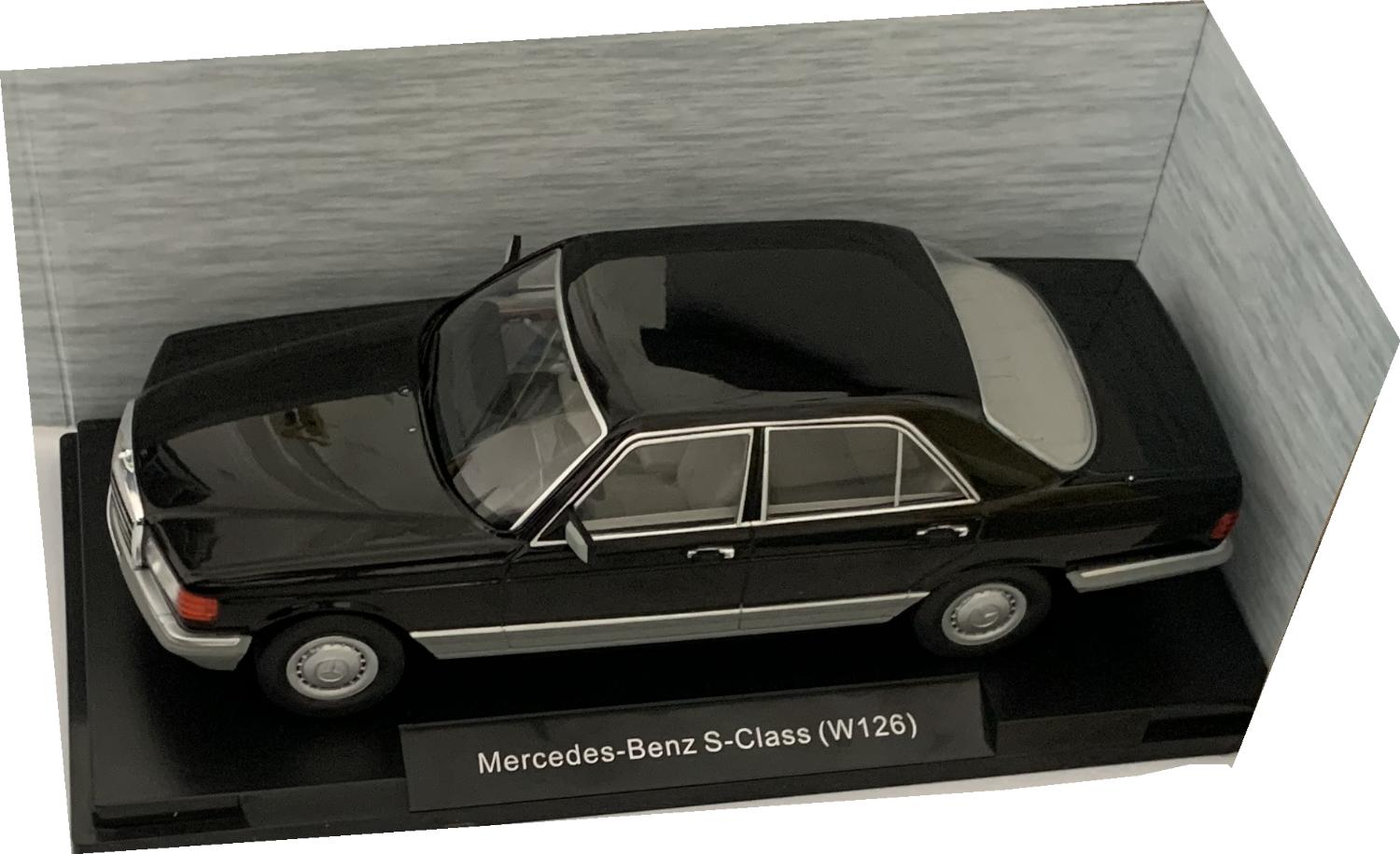 An excellent scale model of the Mercedes Benz S Class with high level of detail throughout, all authentically recreated.
