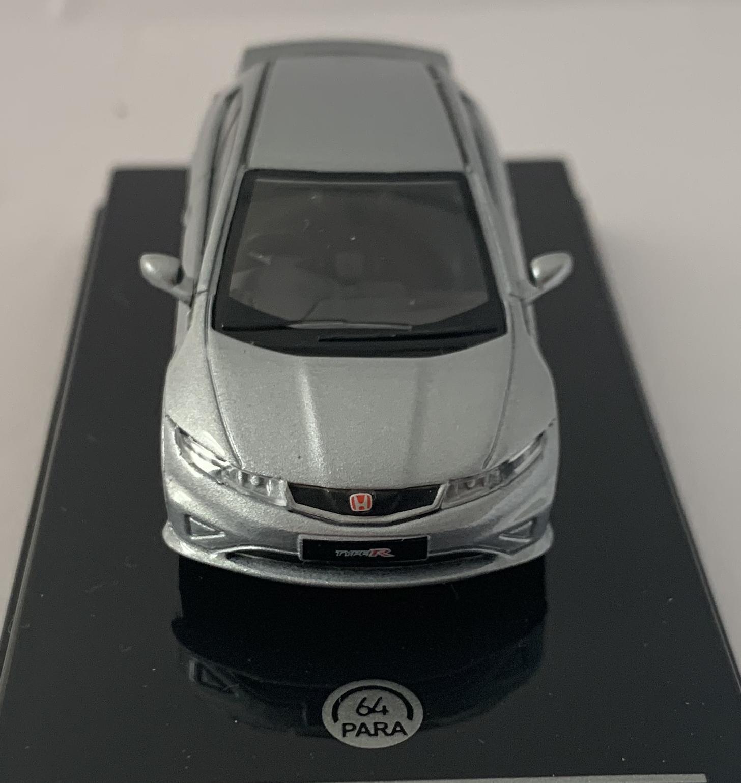 Honda Civic Type R FN2 Euro 2007, alabaster silver, 1:64 scale