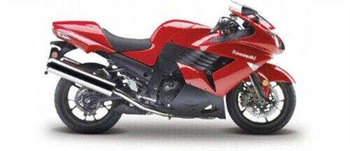 Kawasaki Ninja ZX-14 in red 1:18 scale model motorbike from maisto