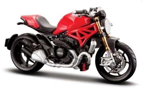 Ducati Monster 1200 2014 in red / black 1:18 scale model from Maisto