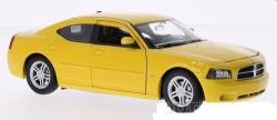 Dodge Charger Daytona R/T 2006 in yellow 1:24 scale model from Welly