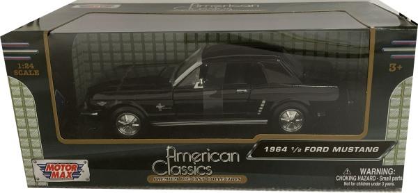 Ford Mustang Hard Top ? 1964 in black 1:24 scale model from motor max