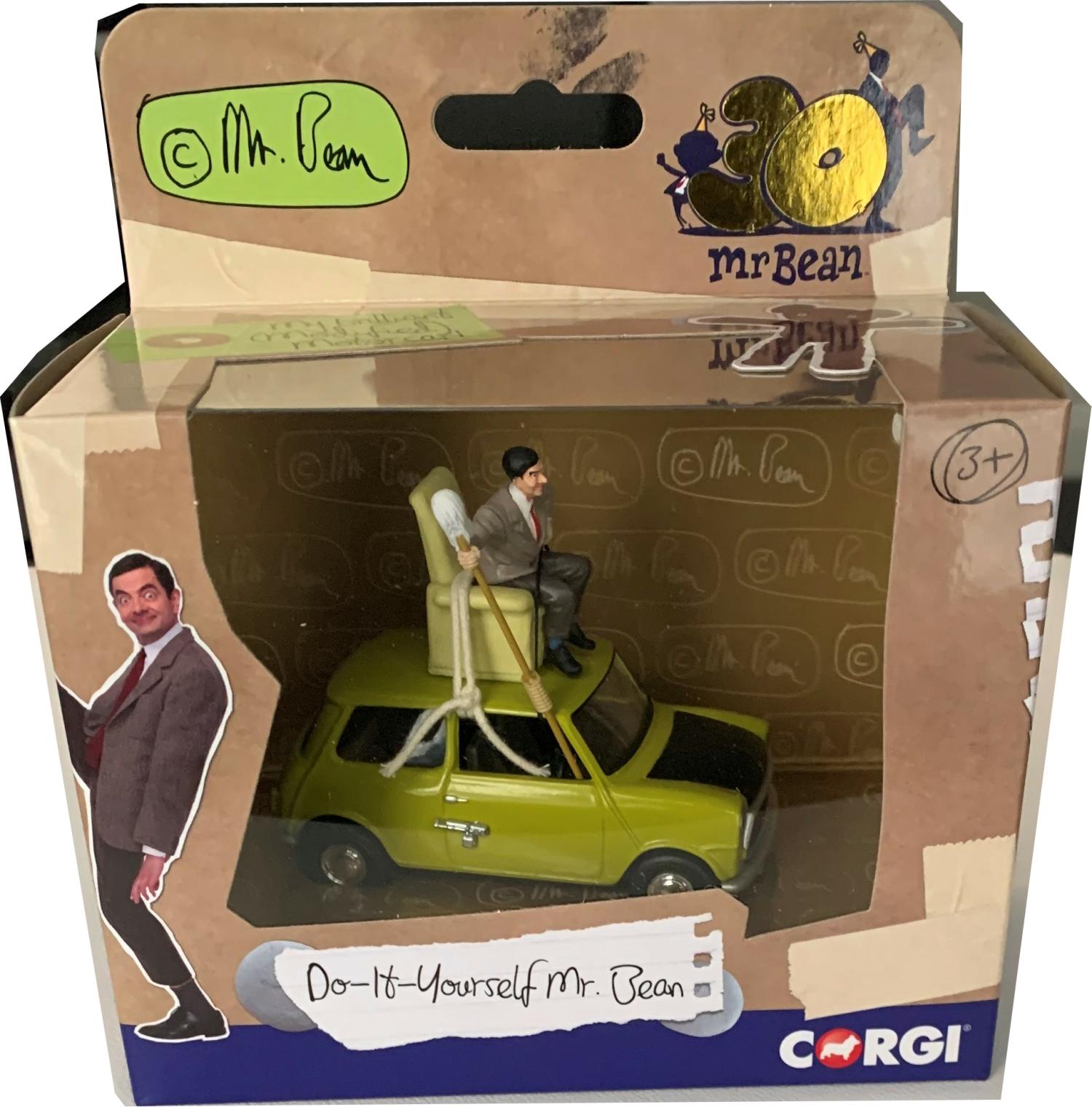 Mr Bean's Mini 'Do-It-Yourself Mr. Bean? 1:36 scale model from corgi