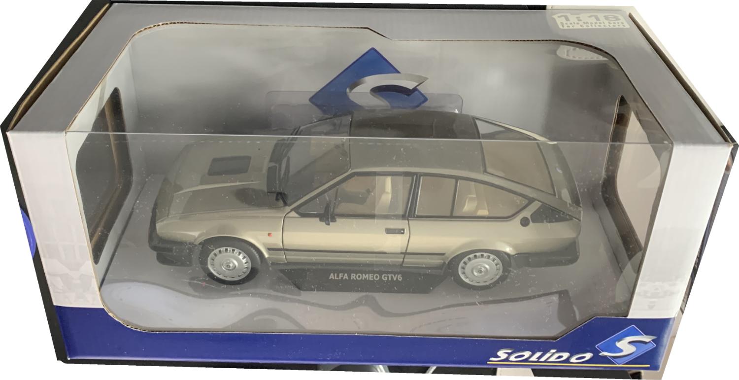 An excellent scale model of the Alfa Romeo GTV 6 with high level of detail throughout, all authentically recreated.  Model is presented in a window display box.