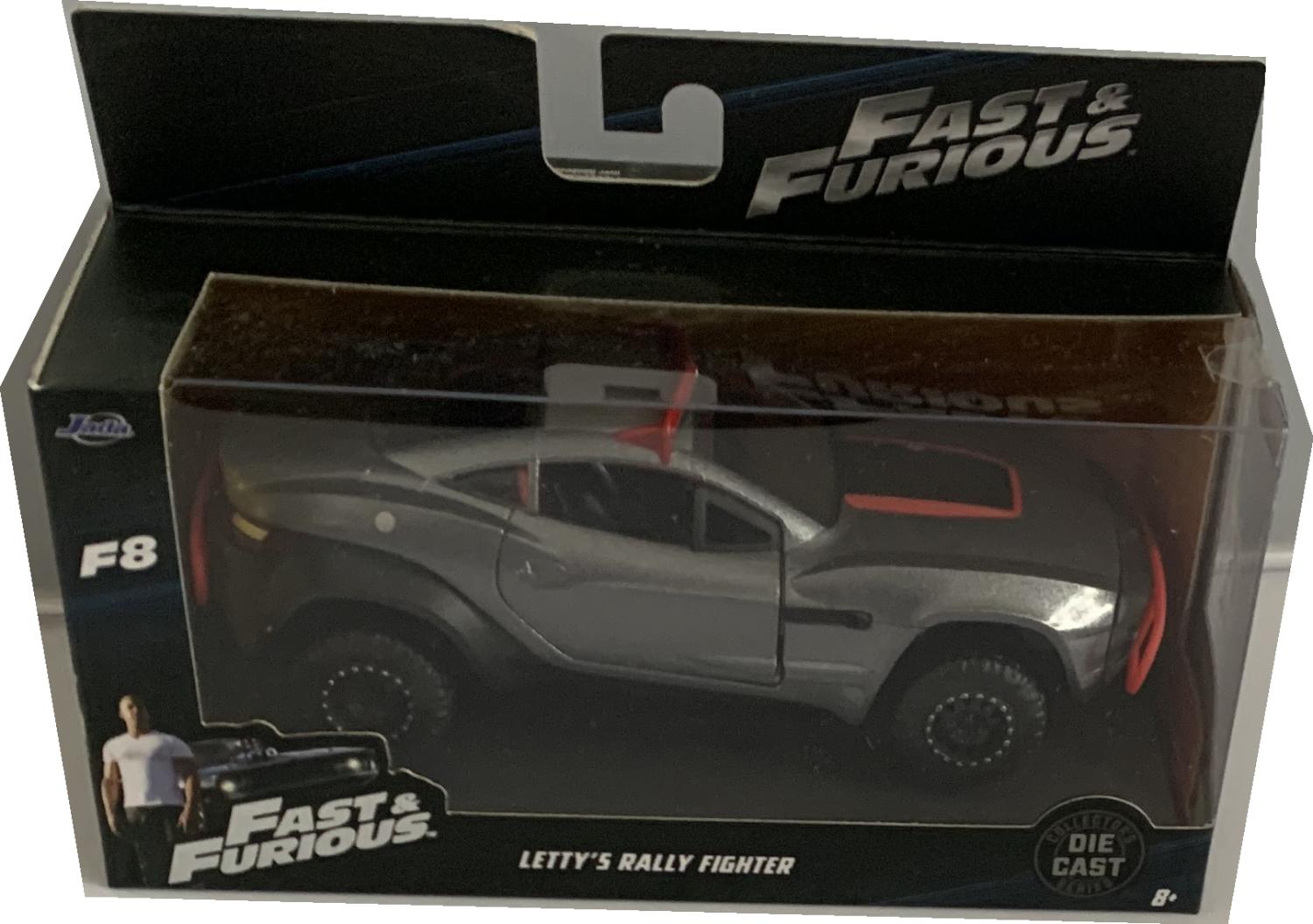 Fast & Furious 8, Letty’s Rally Fighter in metallic grey 1:32 scale model from Jada