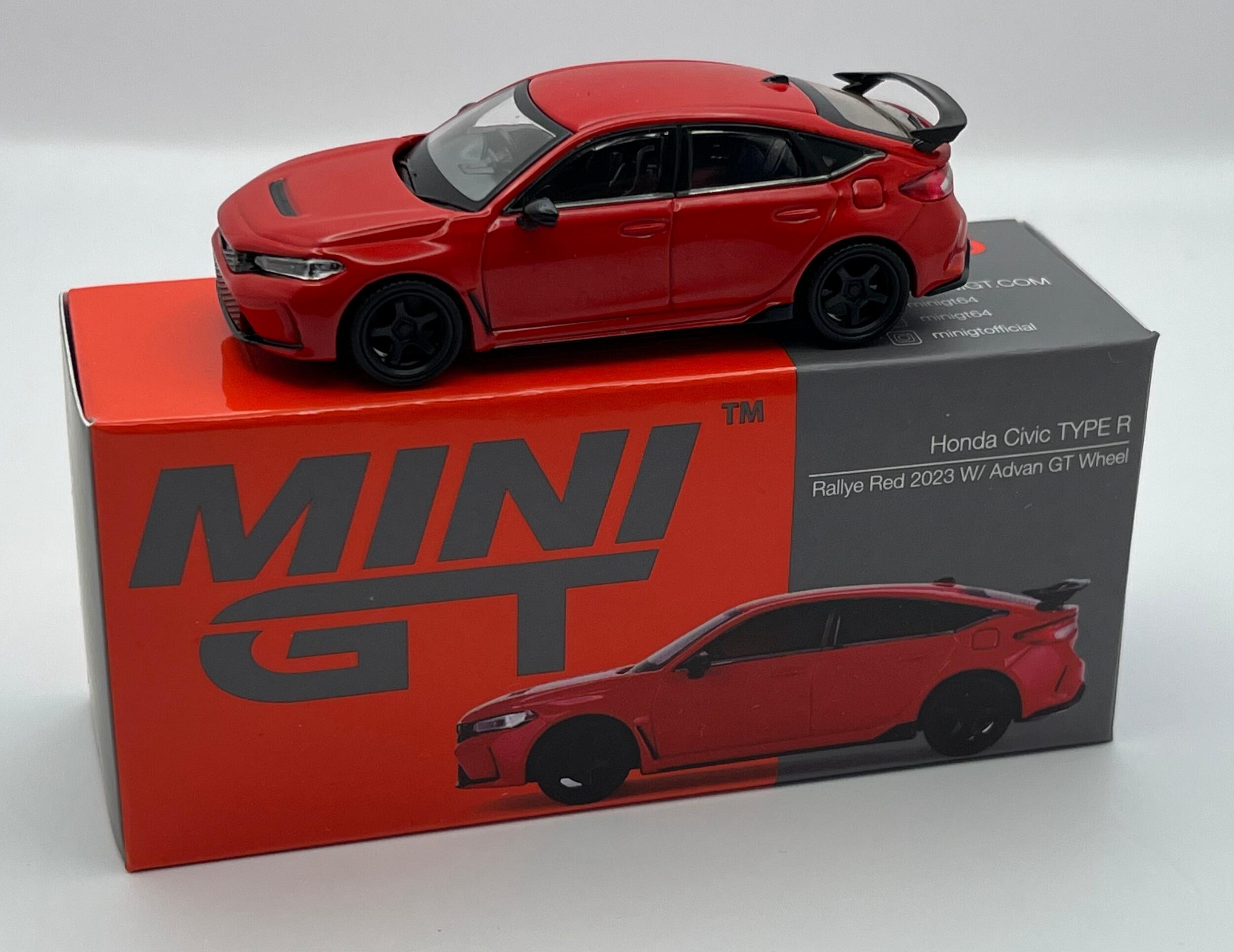 Honda Civic Type R FN2 Euro 2007, nighthawk black 1:64 scale