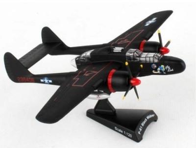P-61 Black Widow 'Lady in the Dark' 1:120 scale model from Postage Stamp