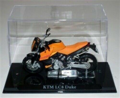 KTM LC8 Duke in orange 1:24 scale model from Atlas Editions