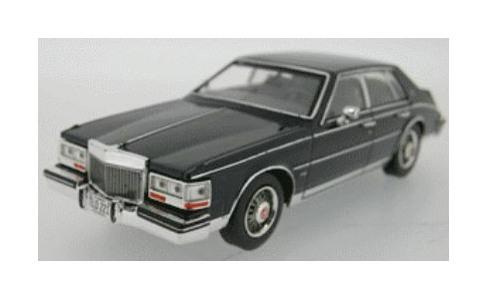 Scale diecast models of Cadillac cars