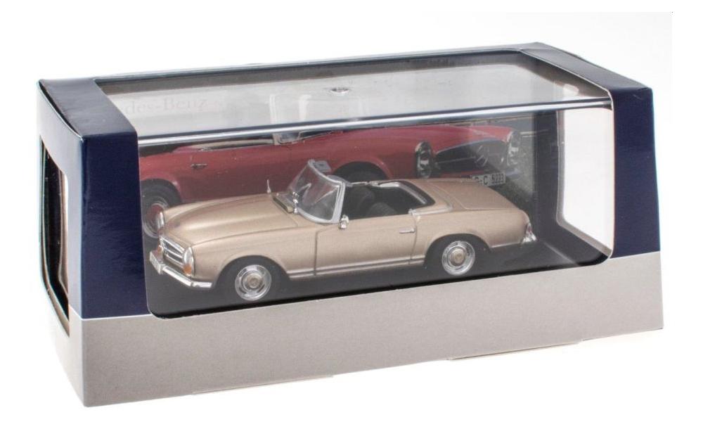 Mercedes Benz 230 SL 1963 in gold 1:43 scale model from Atlas Editions