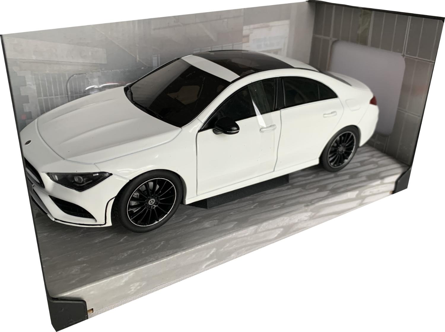 An excellent scale model of the Mercedes Benz CLA C118 Coupe AMG Line with high level of detail throughout, all authentically recreated.