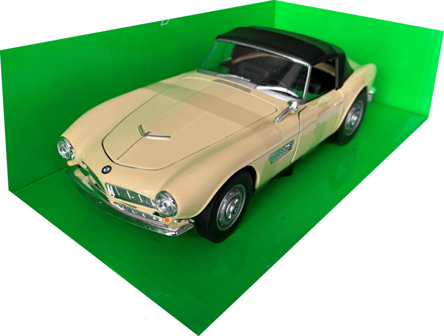 An excellent reproduction of the BMW 507 with high level of detail throughout, all authentically recreated. Model is presented in a window display box