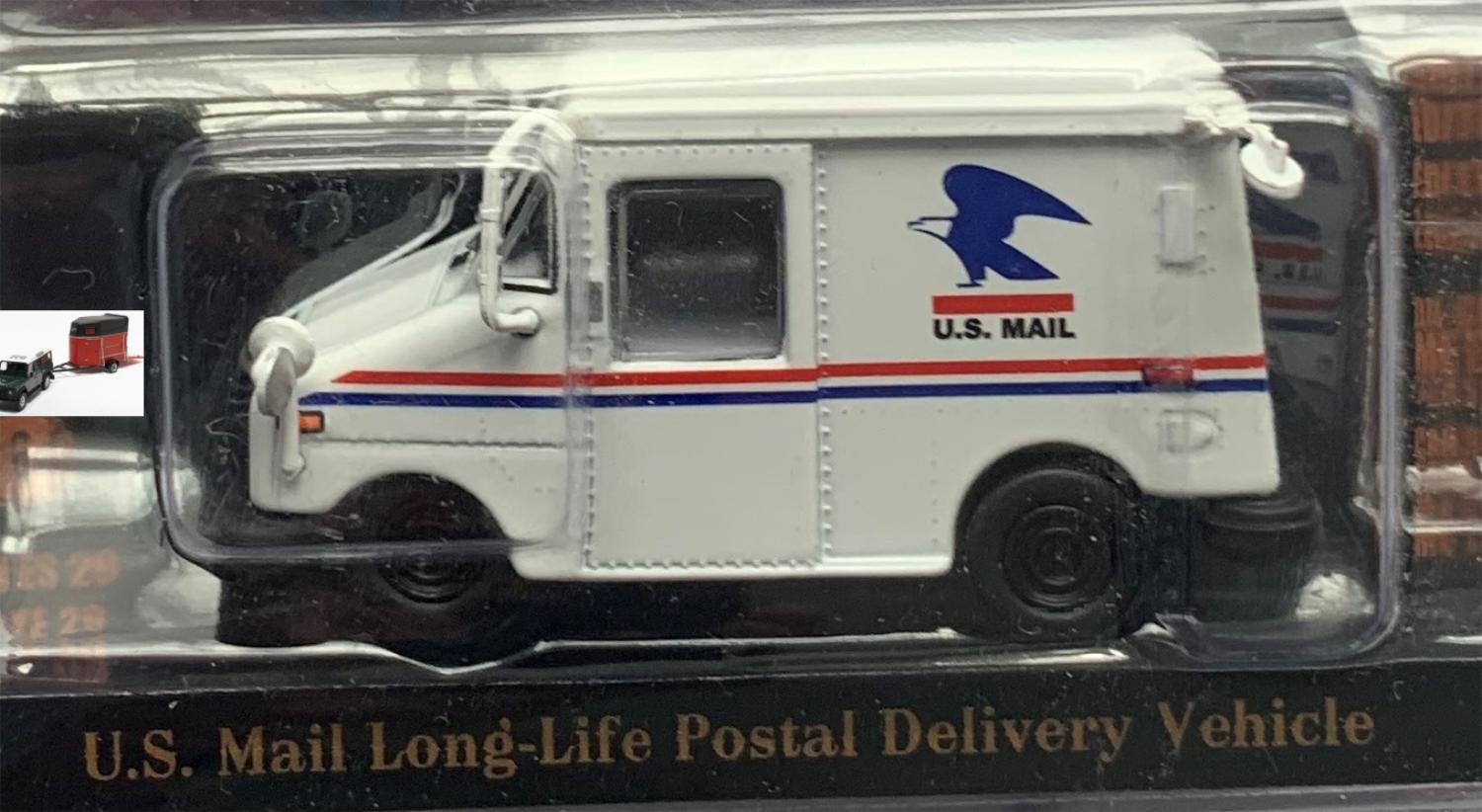 From the TV series Cheers, US Mail Life Postal Delivery Vehicle in white 1:64 scale model from Greenlight  Hollywood, Series 29, limited edition model