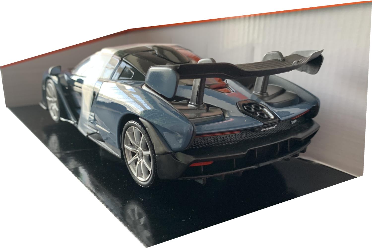 McLaren Senna vision victory grey 1:24 scale model from Motormax