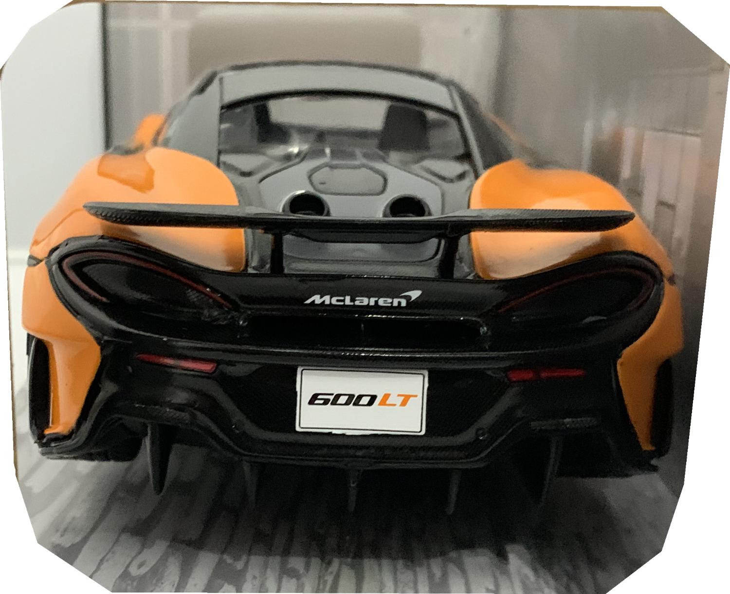 An excellent scale model of the McLaren 600LT with high level of detail throughout, all authentically recreated.  Model mounted on a removable plinth and is presented in a window display box.    The car is approx. 25 cm long and the presentation box is 31 cm long