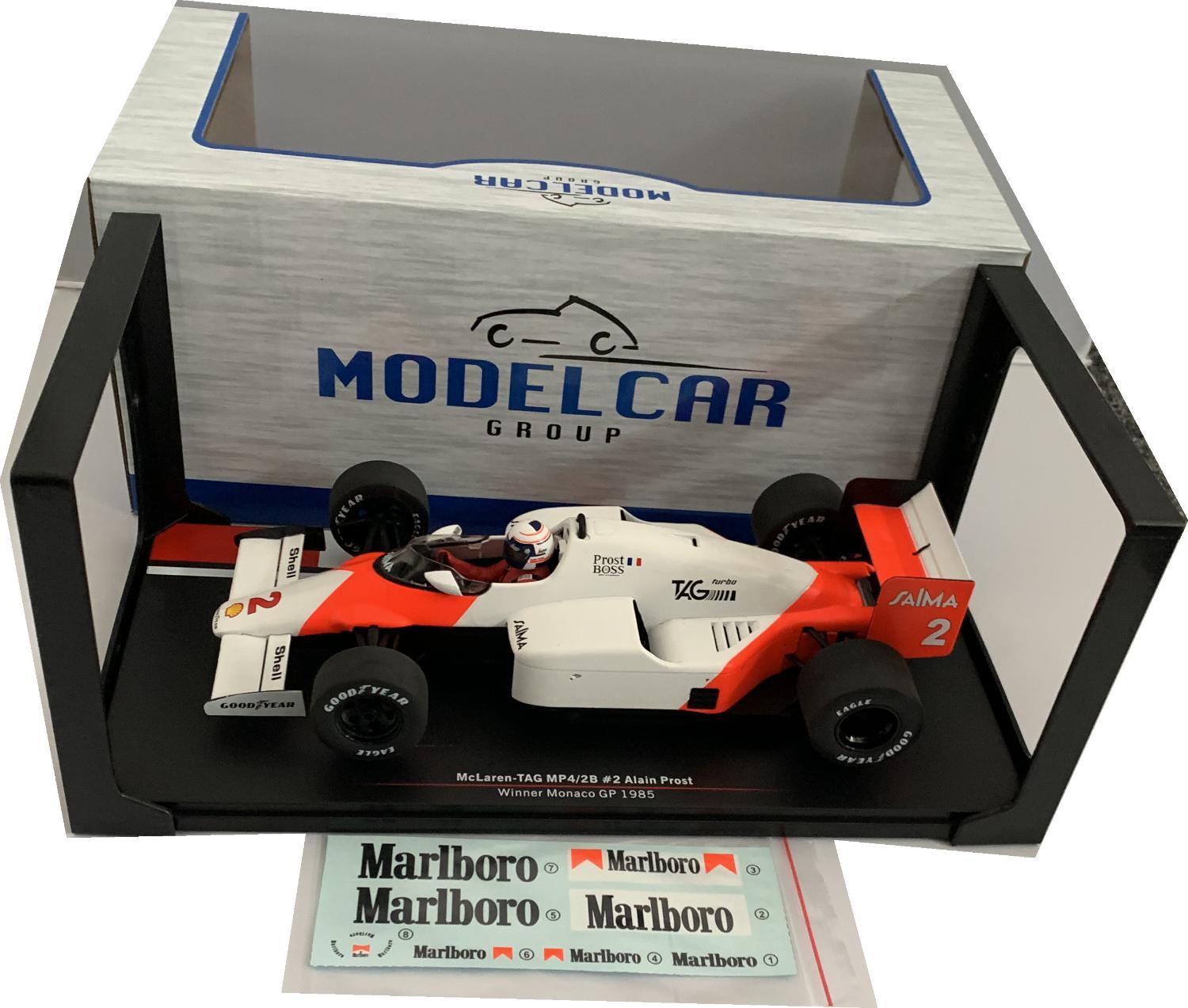 A very good representation of the McLaren TAG MP4/2B #2 Marlboro McLaren