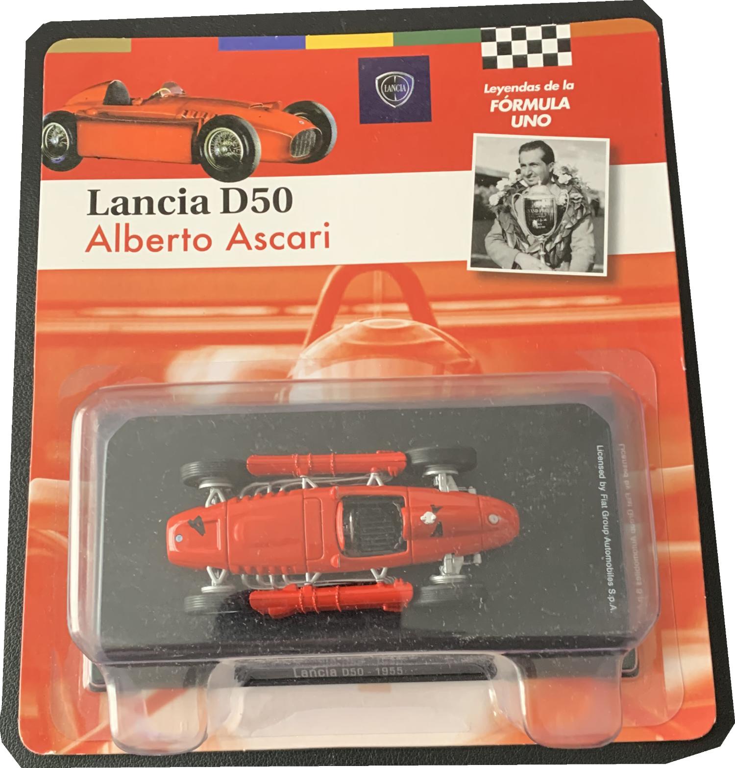 F1 Car Lancia D50 1955, Alberto Ascari 1:43 scale model