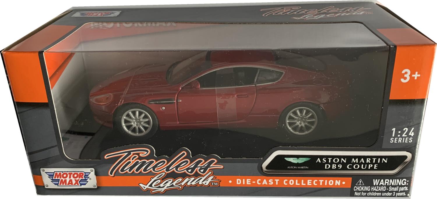 The model is presented in a window display box.  The car is approx 19 cm long and the presentation box is 24½ cm long
