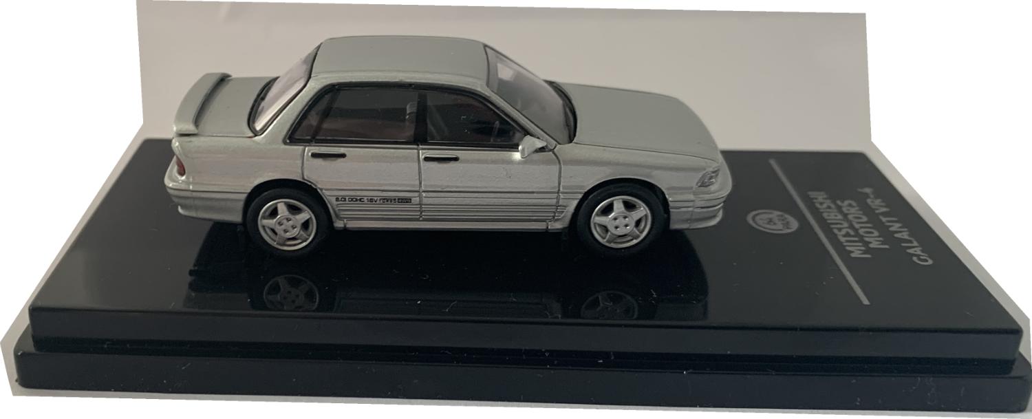 Mitsubishi Motors Galant VR-4 in grace silver 1:64 scale model from Paragon Models