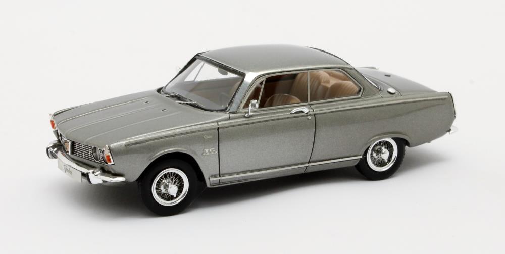 Rover P6 Coupe by Graber 1968 in metallic grey 1:43 scale resin model from Matrix, limited edition of only 299