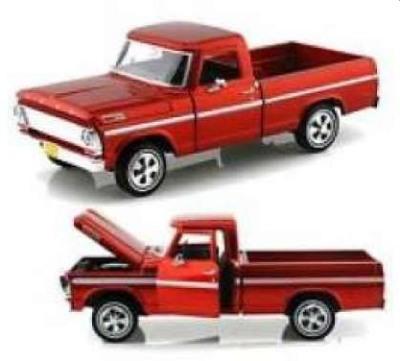 Ford pickups in 1:24 scale