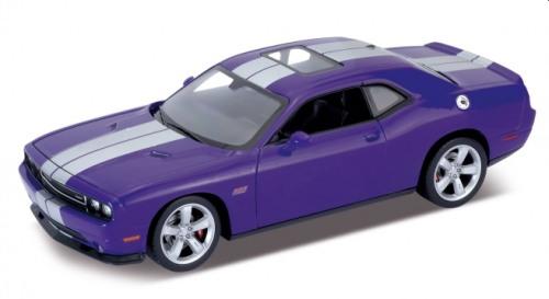 Dodge Challenger SRT2012 in purple 1:24 scale model from Welly