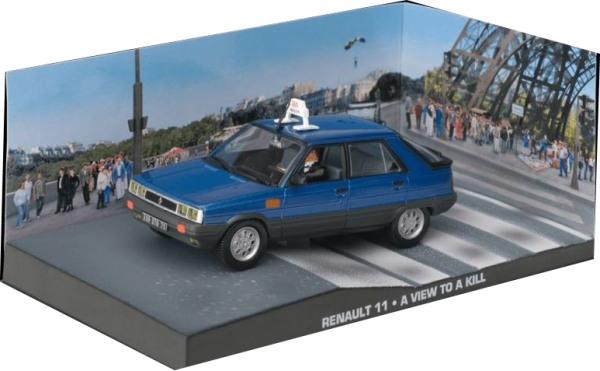 007 James Bond Renault 11 Taxi  from A View to a Kill 1:43 scale model