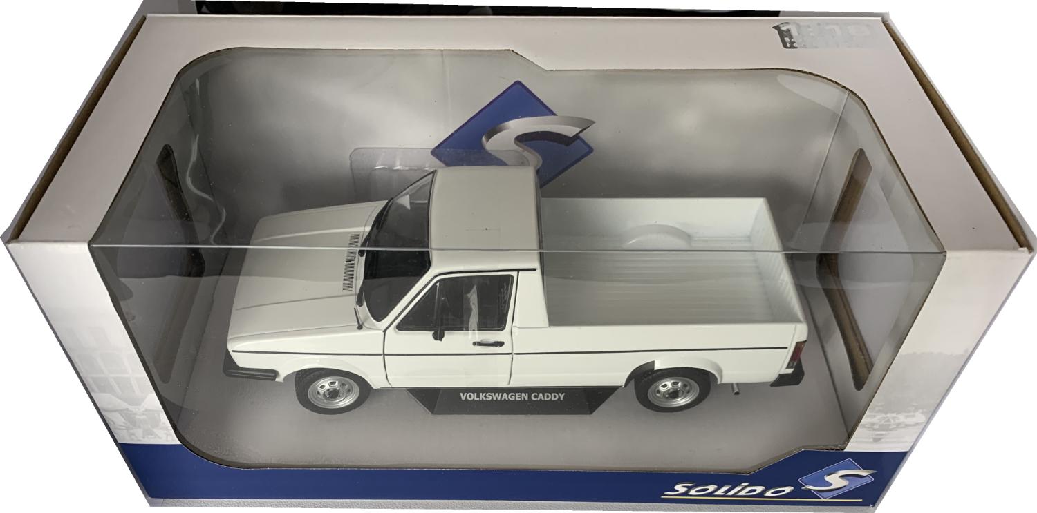 VW Caddy mk1 1982 in white 1:18 scale model from Solido