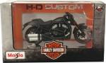 Harley Davidson 2012 VRSCDX Night Rod Special in black with orange strips 1:18 scale