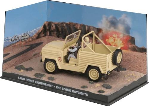James Bond Land Rover 90 inch Lightweight from The Living Daylights 1:43 scale model