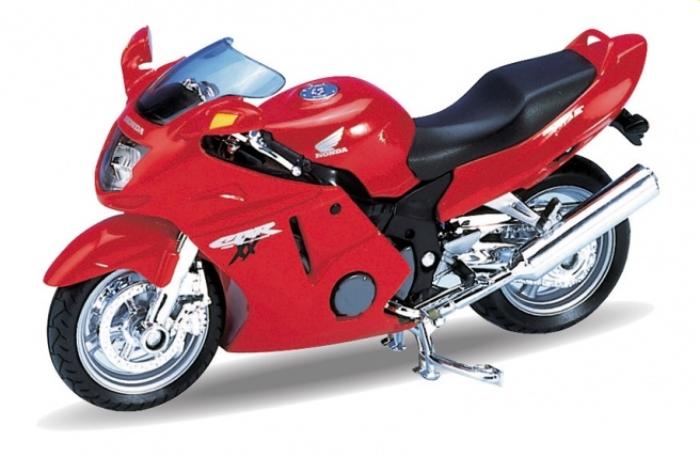 Honda CBR1100XX in red 1:18 scale from Welly