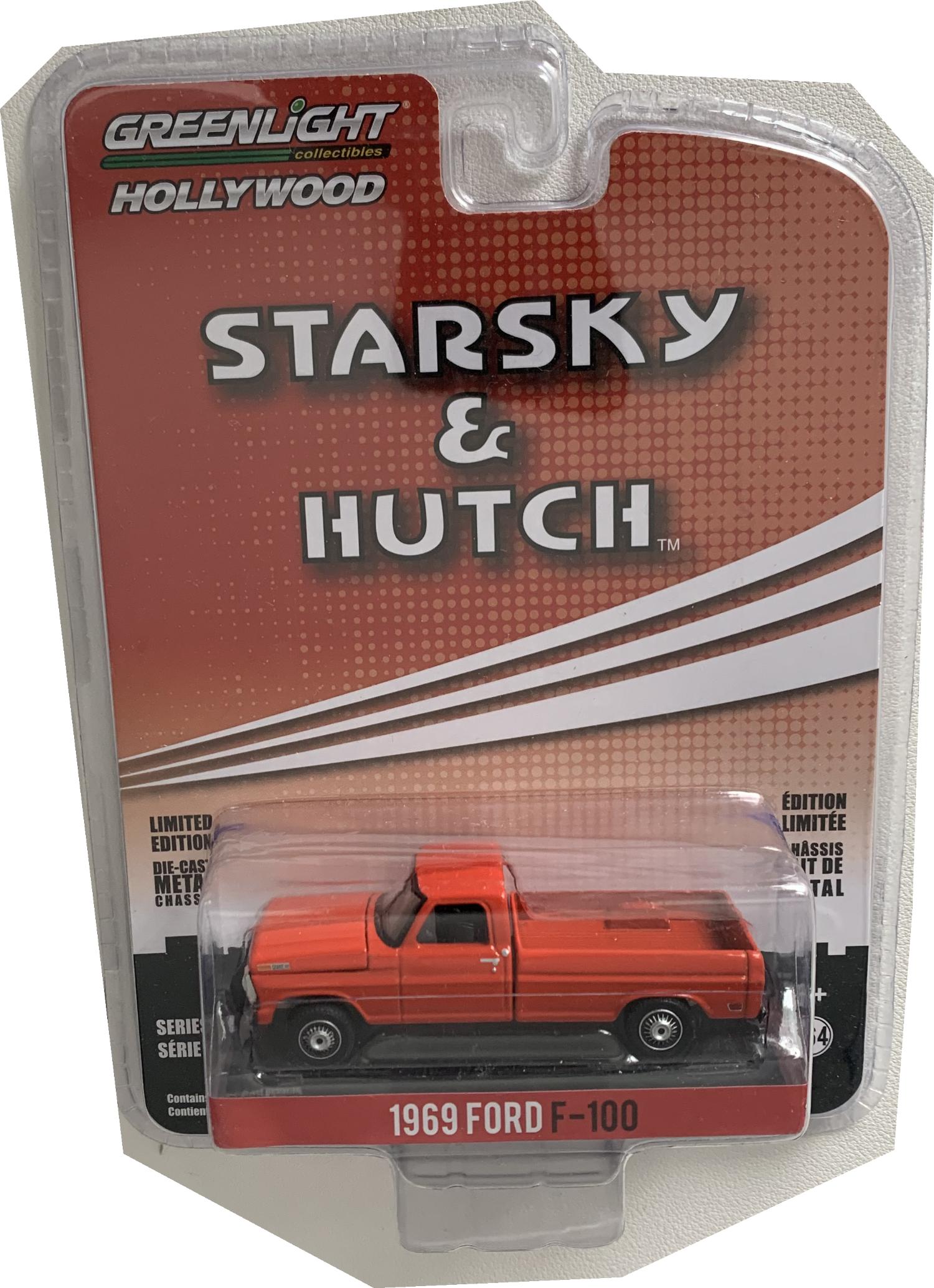 Starsky & Hutch 1969 Ford F-100 in red 1:64 scale model from Greenlight, limited edition