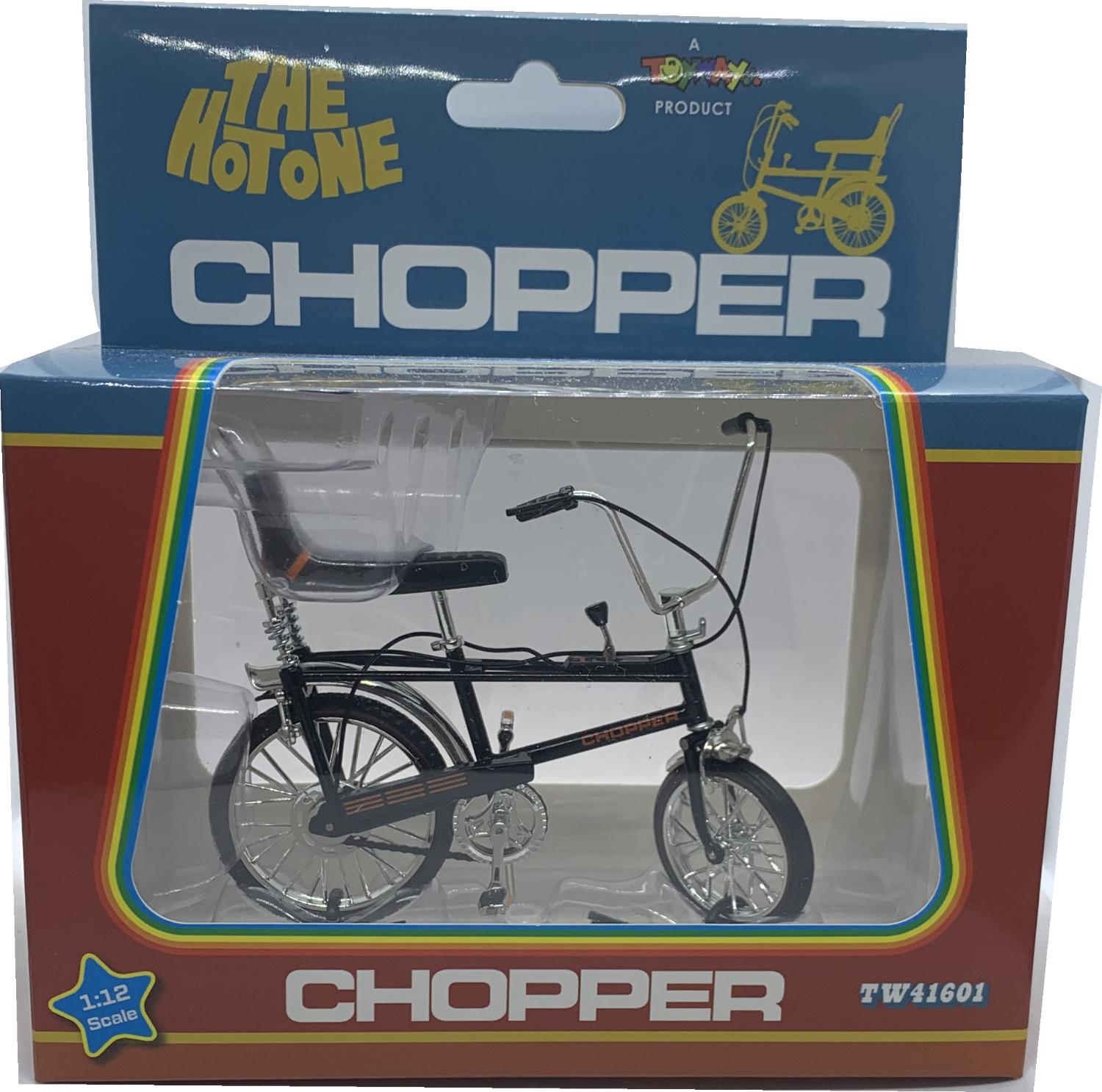 Chopper mk1 Classic 1970’s Bicycle in black 1:12 scale model from Toyway