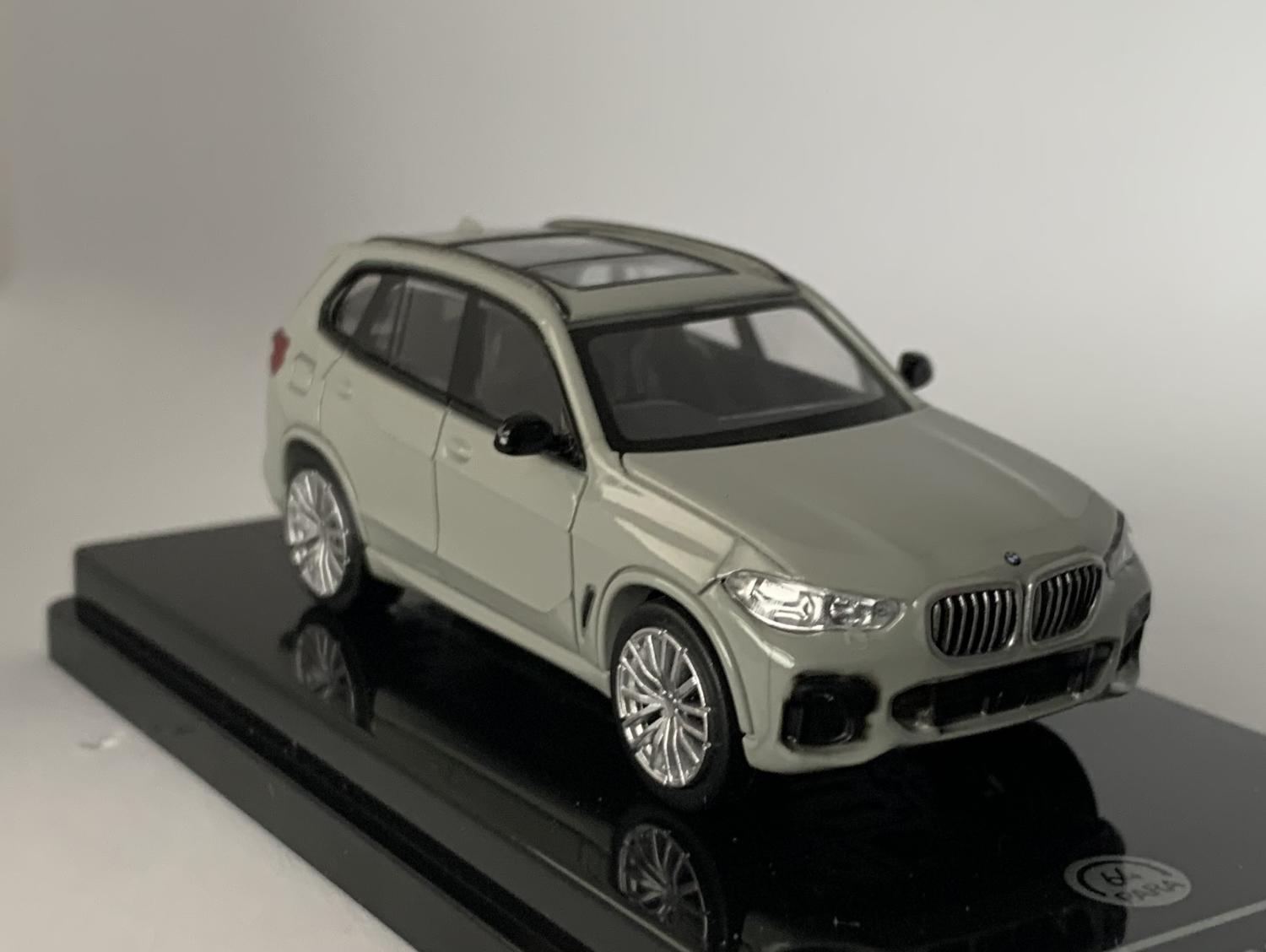 BMW X5 in nardo grey 1:64 scale model from Paragon Models