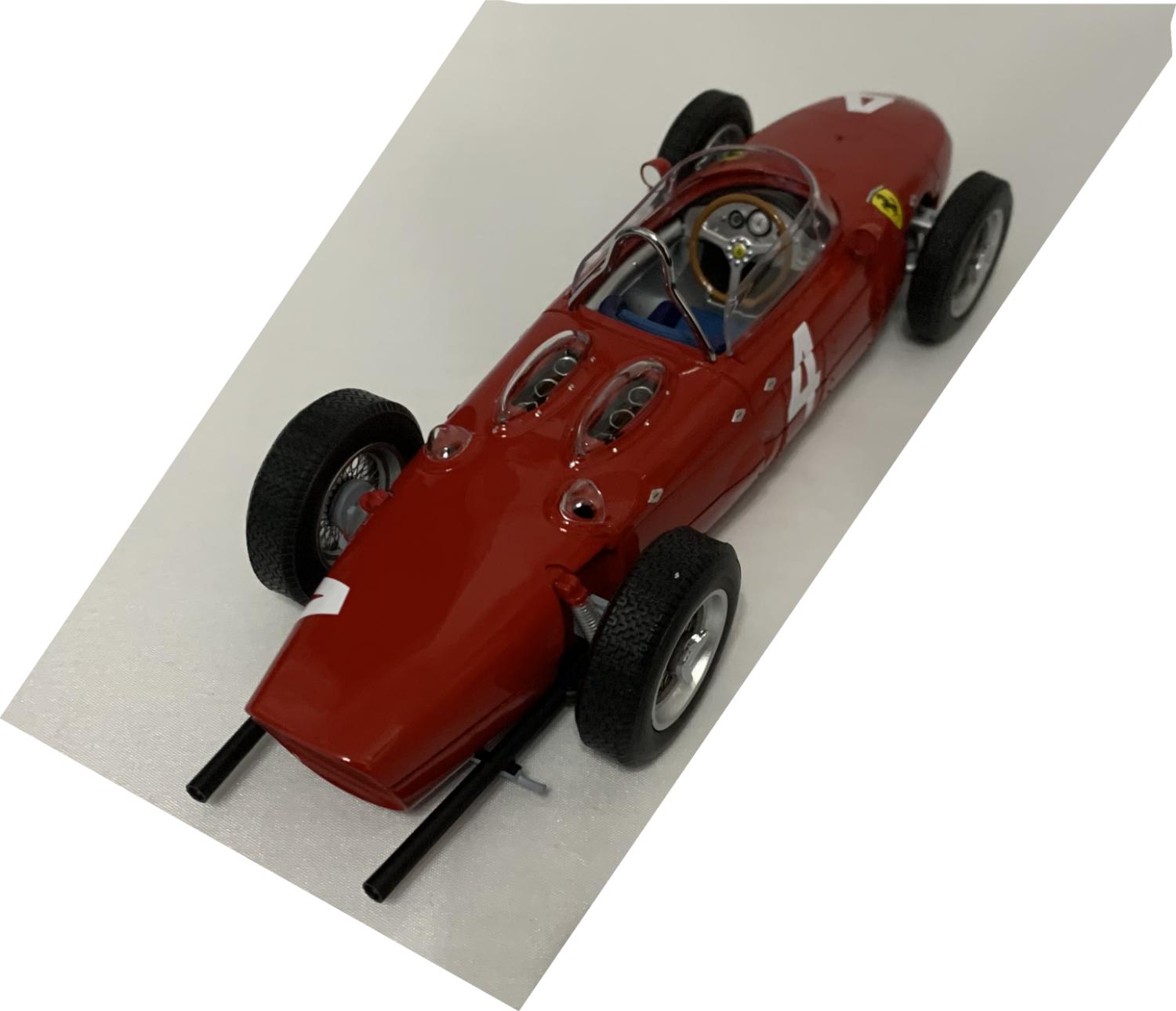 Ferrari Dino 156 Sharknose #4, Belgium F1 GP 1961 Winner, Phil Hill 1:18 scale, CMR170