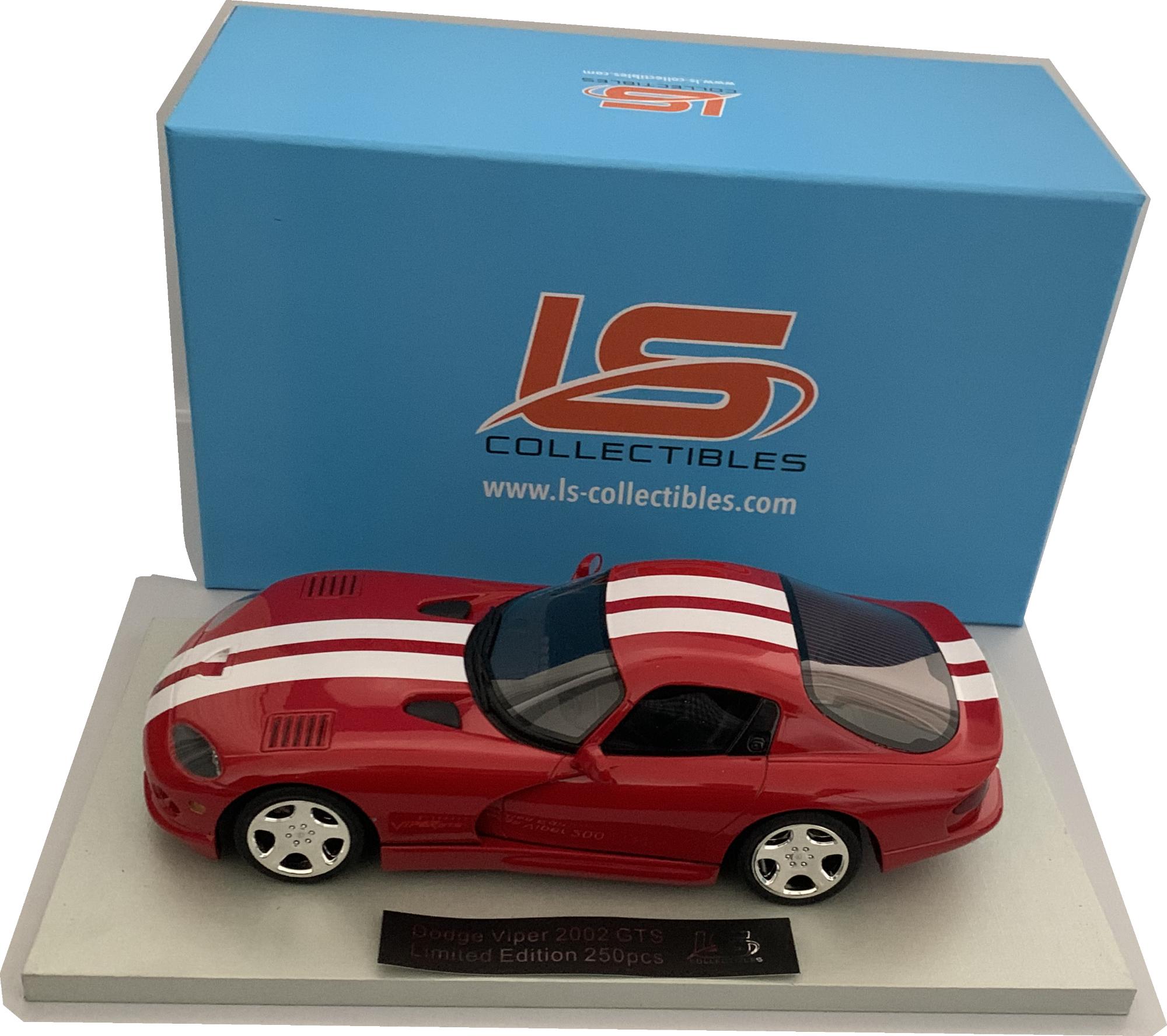 An excellent scale model of the Dodge Viper GTS with high level of detail throughout, all authentically recreated. Model is presented on a removable plinth and presented in a beautiful presentation box.  One of a limited edition of 250 pieces worldwide