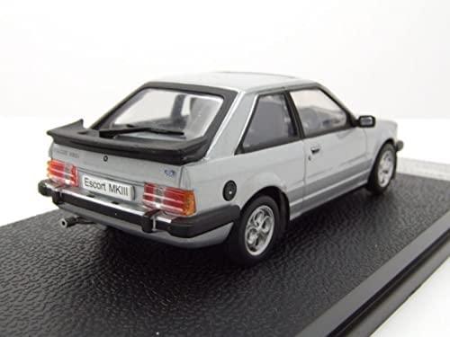 A highly detailed scale model of the XR3i  with sunroof, RHD with detailed interior and exterior.  Model is presented on a removable plinth with a hard plastic cover