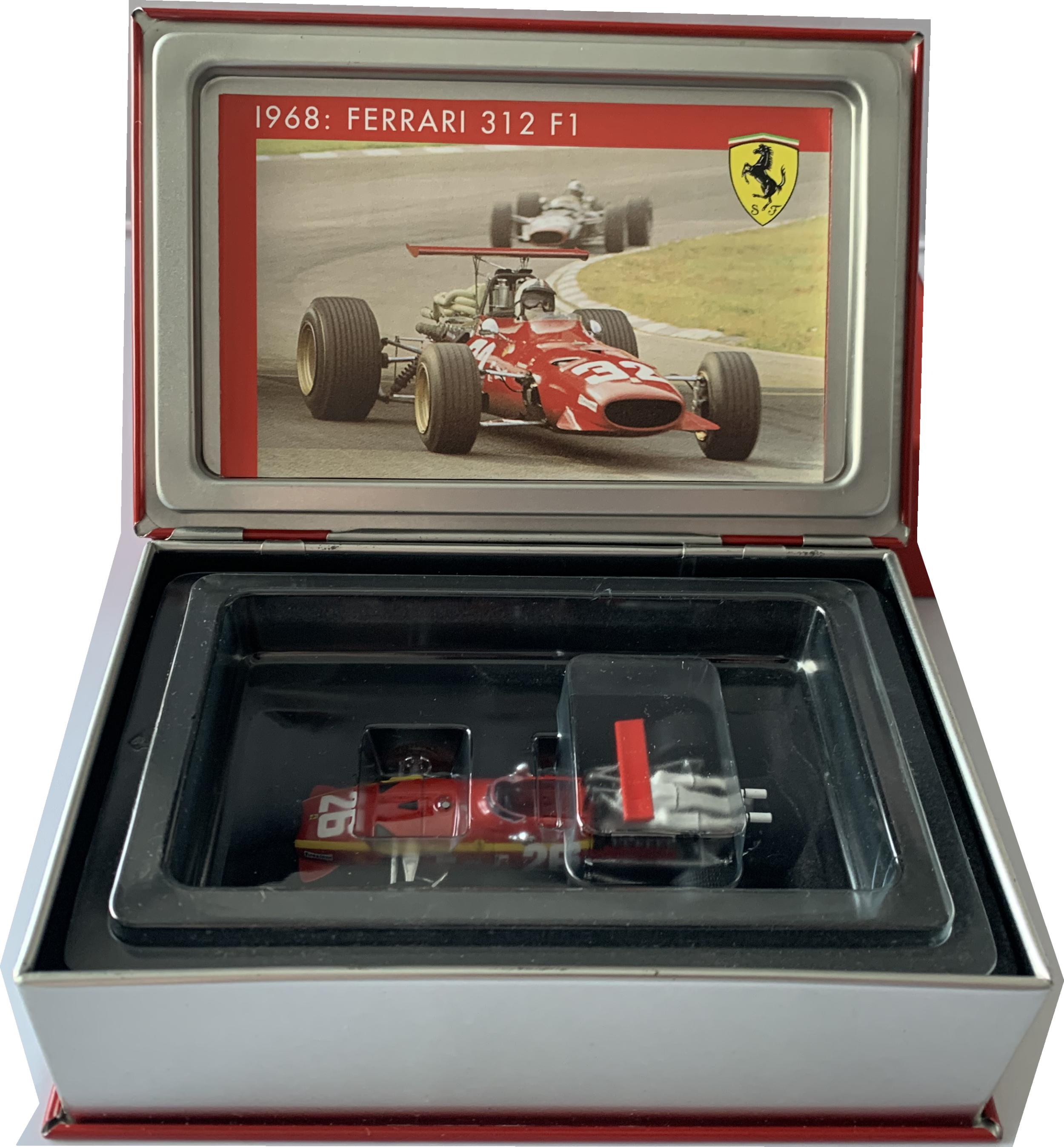 Ferrari 312 F1 No 26, winner French GP Rousen 1968,Jacky Ickx,  IXO 'La Storia' collection 1:43 scale model