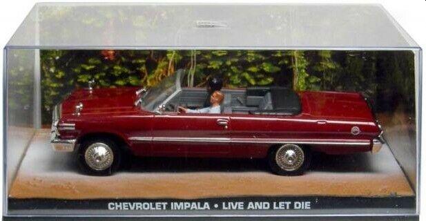 James Bond Chevrolet Impala convertible 1963 from Live and Let Die
