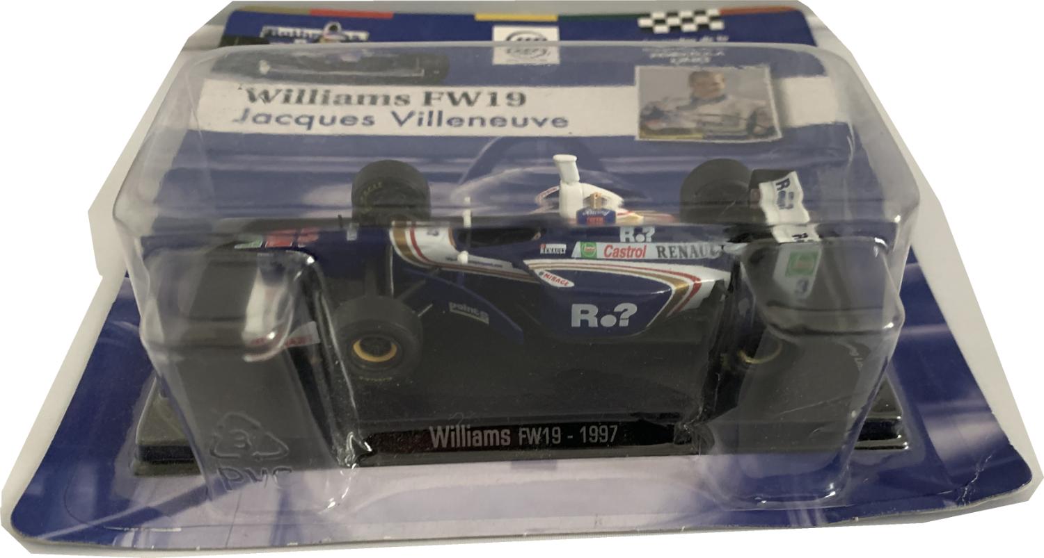 F1 Cars , Williams Renault FW19 Jaques Villeneuve 1997, 1:43 scale model