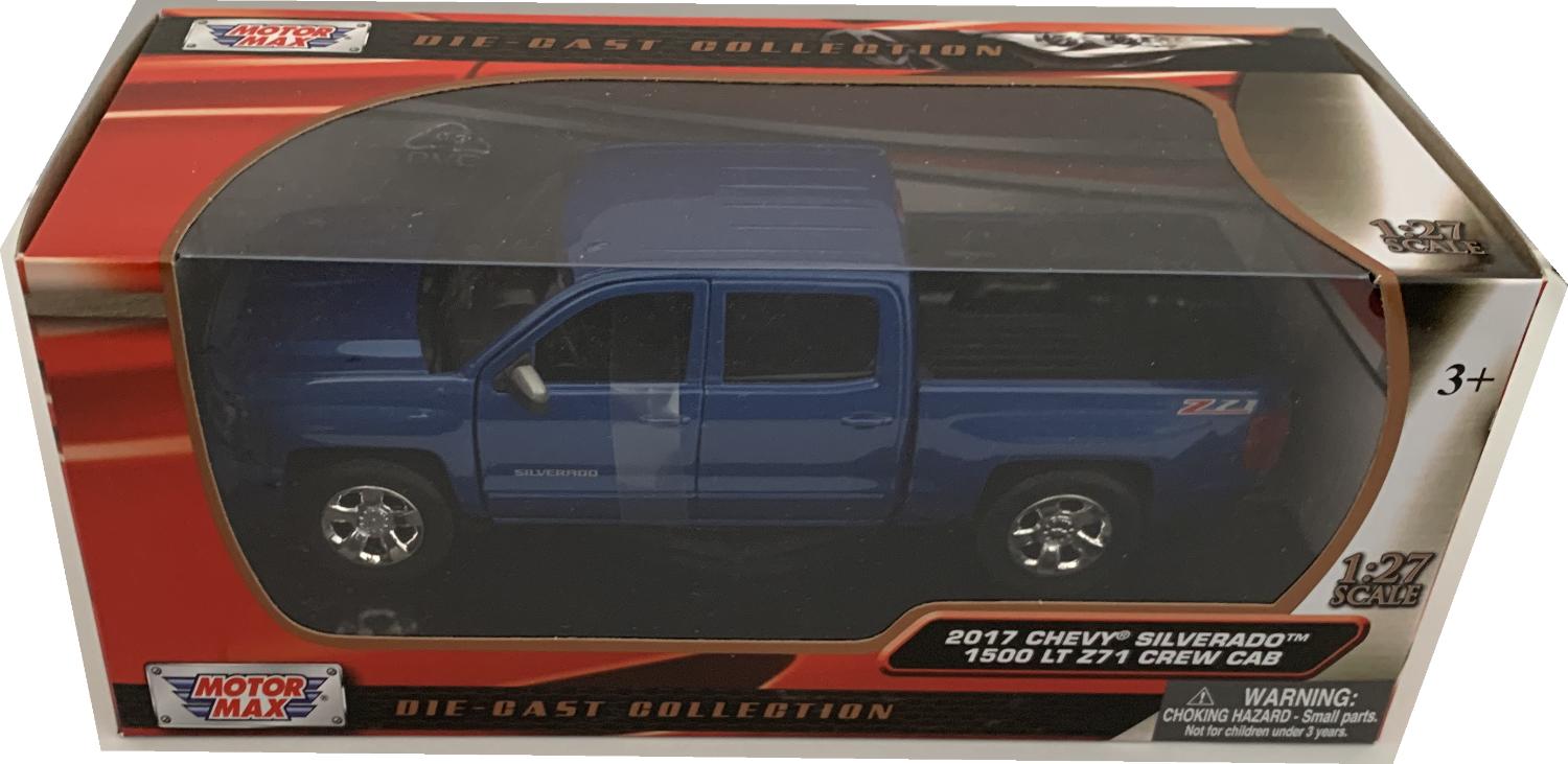 A good production of the Chevy Silverado 1500 LT Z71 Crew Cab with detail throughout, all authentically recreated. Model is presented in a window display box, the car is approx. 21 cm long and the presentation box is 24?cm long