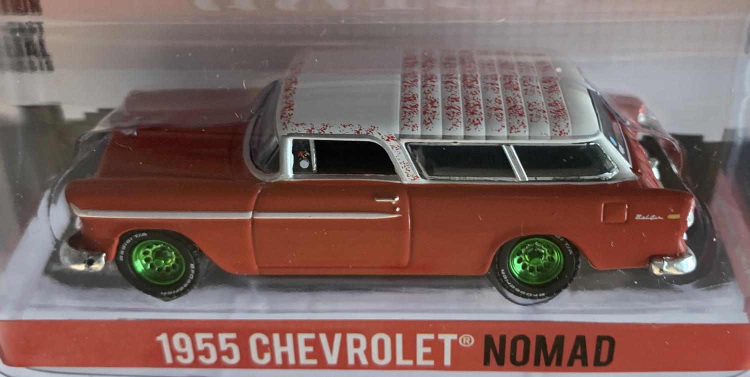 Starsky & Hutch 1955 Chevrolet Nomad 1:64 scale model from Greenlight, limited edition model with green wheels