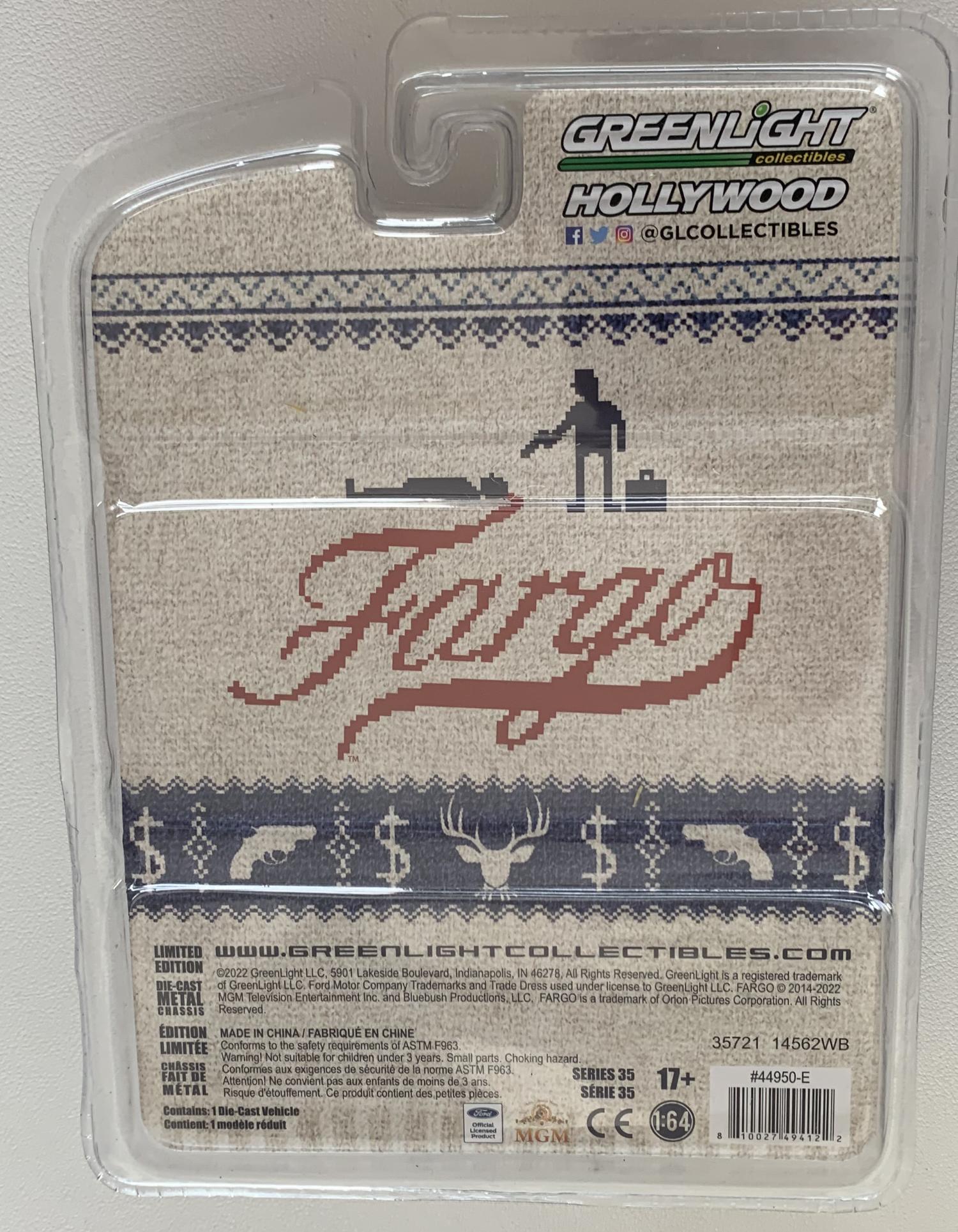 Model is presented in blister packaging in Fargo themed boxed packaging.  Limited Edition model with number on base of the car
