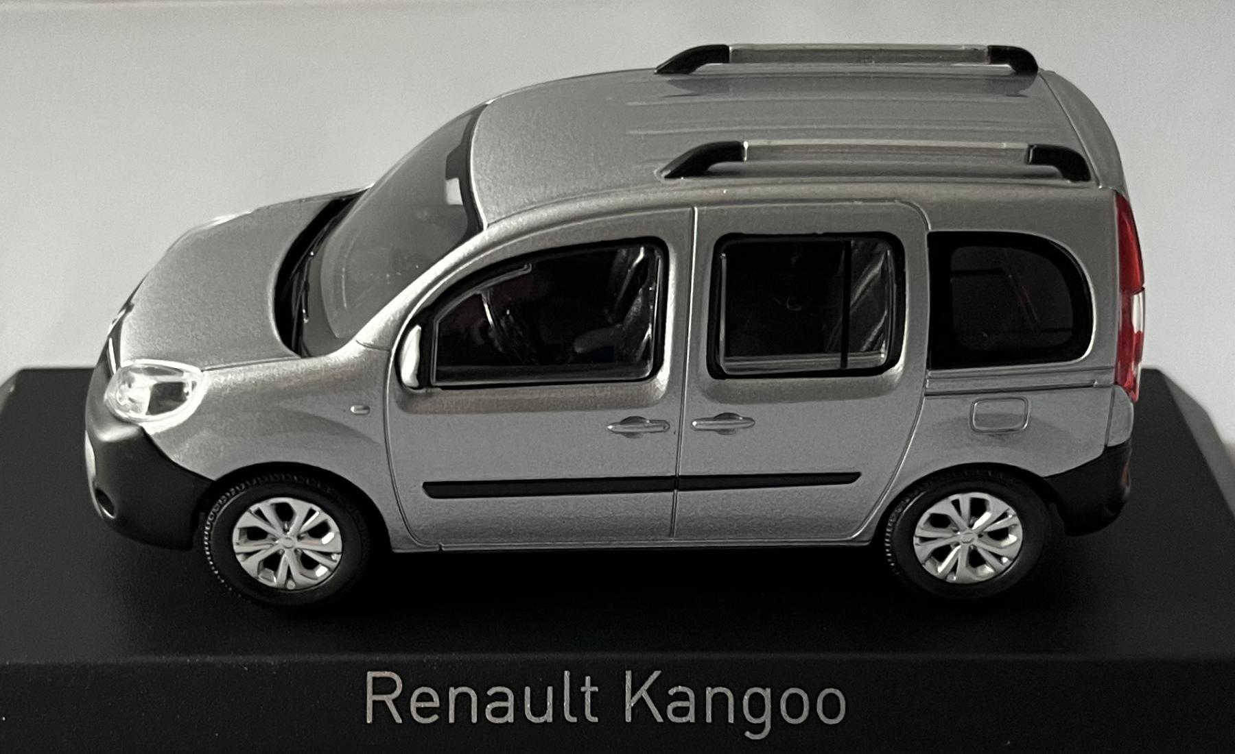Renault Kangoo 2013 in silver, 1:43 scale diecast car model from Norev,  5111377