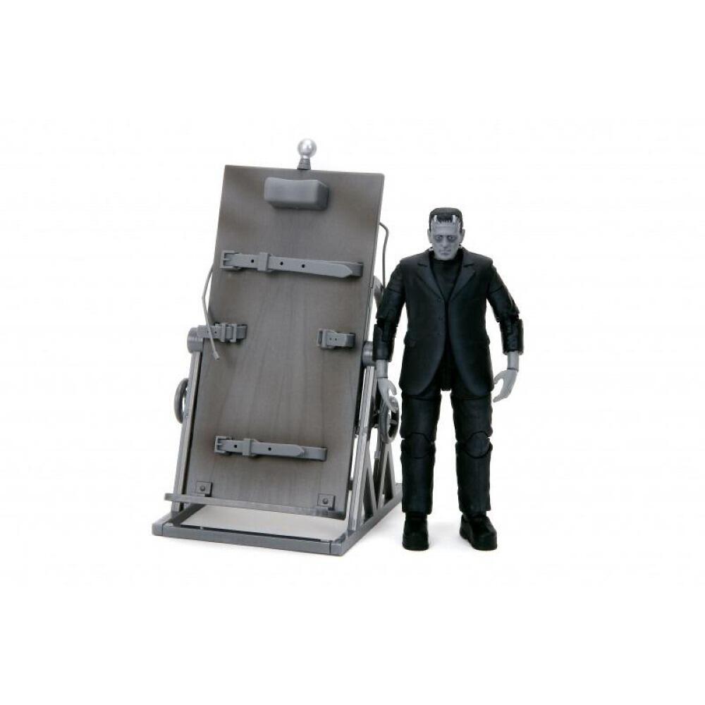 FRANKENSTEIN DELUXE ACTION FIGURE, WITH OPERATING TABLE, THE 6” SCALE FIGURE SET COMES IN A COLLECTOR FRIENDLY, PREMIUM PACKAGE, JADA
