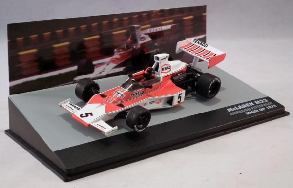 McLaren Ford M23, Emerson Fittipaldi, Spain GP 1974 1:43 scale model