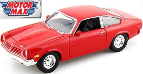 Chevrolet Vega 1974 in red 1:24 scale model from motor max