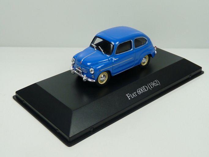 Fiat 600D in blue 1962