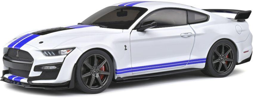 Ford Mustang Shelby GT500 Fast Track Racing 2020 in oxford white 1:18 scale