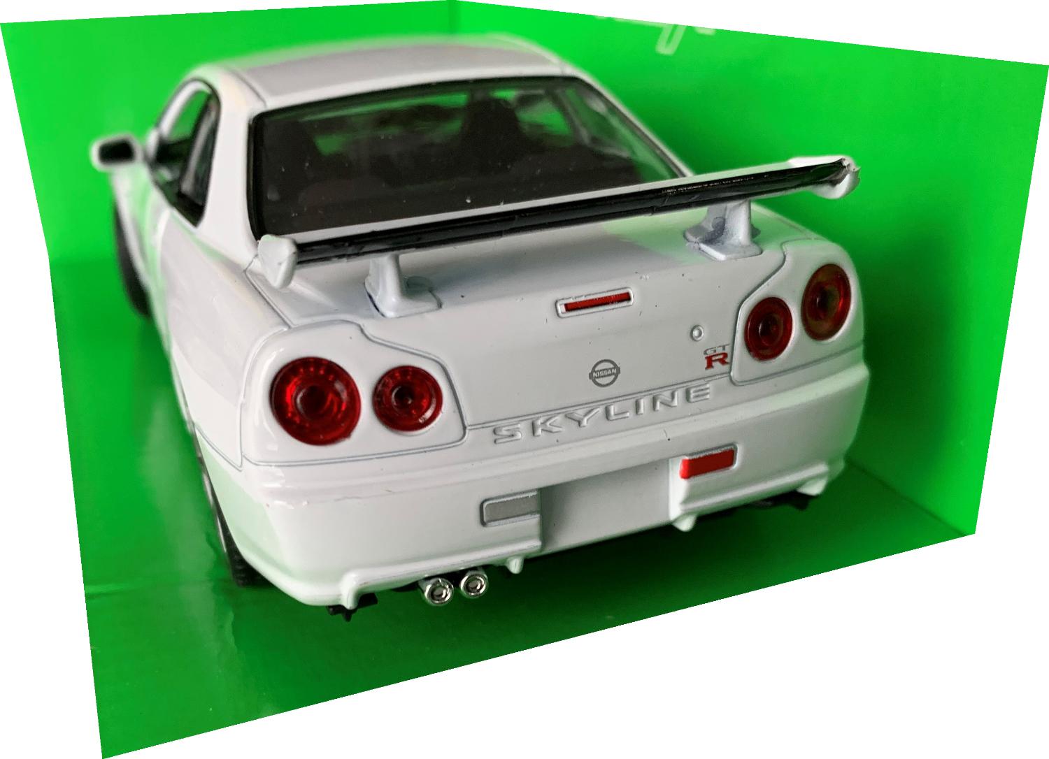 An excellent reproduction of the Nissan Skyline GT-R (34) with high level of detail throughout, all authentically recreated.